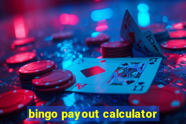 bingo payout calculator